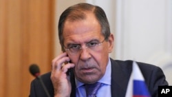 Rusiyanın xarici işlər naziri Sergey Lavrov