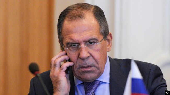 Rusiyanın xarici işlər naziri Sergey Lavrov