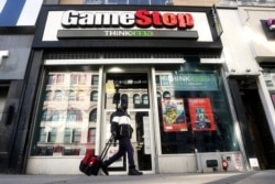 Tienda de GameStop en el distrito de Manhattan de la ciudad de Nueva York, EE.UU., el 29 de enero de 2021.