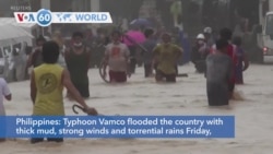 VOA60 Addunyaa - Philippines: Typhoon Vamco leaves at least 26 dead and 14 people missing