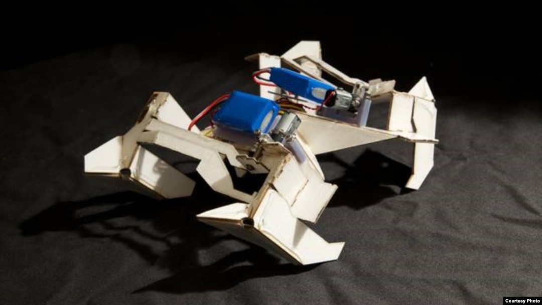 Los "origami" podrían ser los primeros prototipos de "robots insectos" capaces de cargar muchas veces su propio peso.