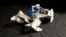 A self-folding robot is seen this photo provided by MIT.