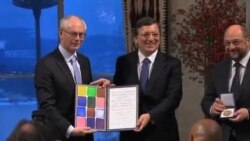 歐盟領取諾貝爾和平獎