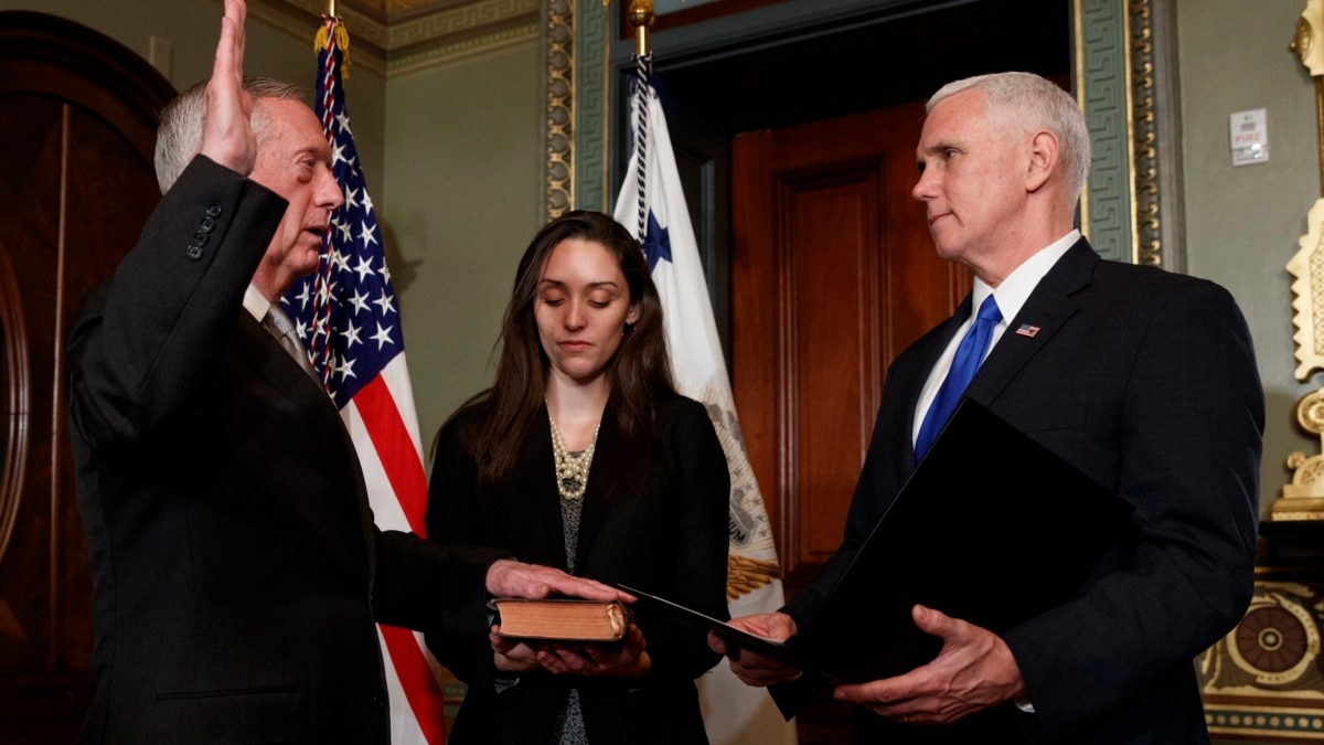 Trump’s Secretaries of Defense, Homeland Security Sworn In