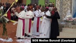 Abasenyeri Katolika mu muhango wo kwibuka ku ncuro ya 25 Musenyeri Joachin Ruhuna.