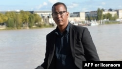 Mauritanian blogger Mohamed Cheikh Ould Mkhaitir poses for a picture two months after he has been released from Mauritanian prison, Oct. 10, 2019, in Bordeaux, France.