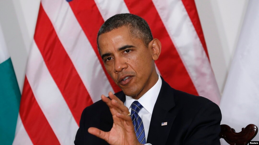 US President Barack Obama discusses attack on Nairobi mall on Sept.23, 2013.