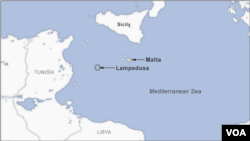 Malta and Lampedusa