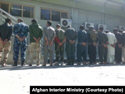 Afghans detained for greeting with gunfire their national team's victory against Pakistan, May 25. 2019.