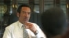 FILE - Botswana President Ian Khama arrives at the Botswana-South Africa Bi-National Commission in Pretoria, South Africa, Nov. 11, 2016.