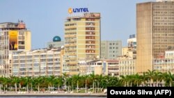 Vista da marginal de Luanda