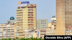 Vista de Luanda a partir da Avenida Marginal. Fevereiro, 2020.