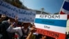 معترضان تایلندی مسیر ثبت نام در انتخابات را مسدود کردند