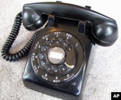 In the United States, rotary dial phones have been replaced by touch tone models