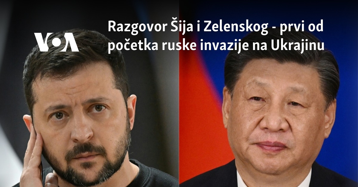 Razgovor Šija i Zelenskog - prvi od početka ruske invazije na Ukrajinu