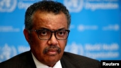 Generalni direktor SZO Tedros Adhanom Gebrejesus (Foto: Rojters/Denis Balibouse)