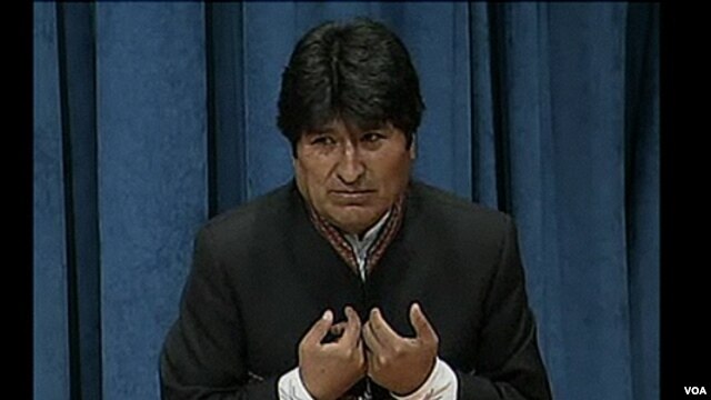 El Gobierno de Morales expulsó la DEA en 2008, cusándola de una conspiración en su contra.