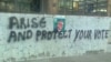 Protestors Splash Anti-Mugabe Graffiti on Harare Streets