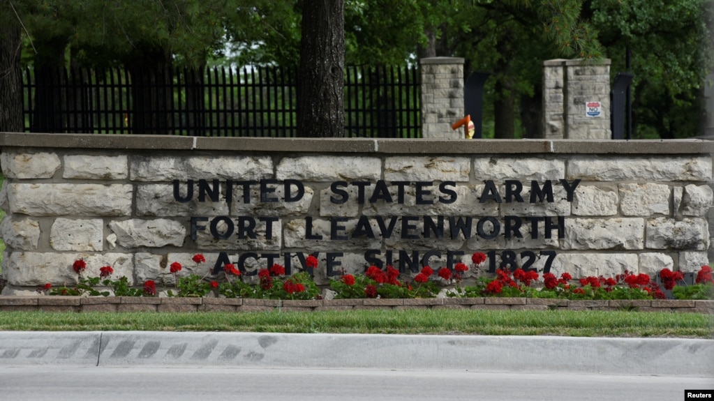 Căn cứ quân sự Fort Leavenworth ở Kansas, Hoa Kỳ.