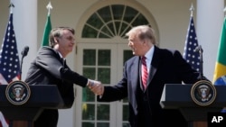 Bolsonaro e Trump acertam estratégias