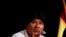 FILE - Bolivia's former President Evo Morales gives a press conference in Buenos Aires, Argentina, Dec. 17, 2019. 