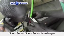VOA60 Africa - South Sudan no longer classified as being in famine