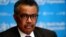 WHO အကြီးအကဲ Tedros Adhanom Ghebreyesus