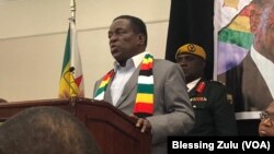 Zimbabwe President Emmerson Mnangagwa - New York