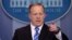 Sean Spicer, vocero de la Casa Blanca. 