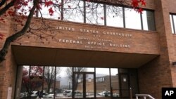 The U.S. Courthouse is seen Nov. 17, 2020, in Williamsport, Pa.