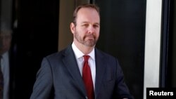 Rick Gates, mantan anggota kubu kampanye pemilihan Presiden Donald Trump pada 2016. 