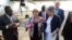 La Haute-Commissaire des Nations Unies aux droits de l'homme, Michelle Bachelet (2e à partir de la gauche) à son arrivée à Bunia, Ituri, 23 janvier 2020. (Twitter / MONUSCO)