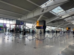 شیوع ویروس کرونا، شلوغ‌ترین فرودگاه‌های جهان را خالی کرد- فرودگاه هیترو، لندن