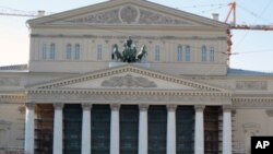 快將完成復修的莫斯科大劇院。