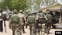 While the committee calls for peace talks, Nigerian security forces say they will destroy any area they believe to be a Boko Haram camp. (Heather Murdock/VOA).