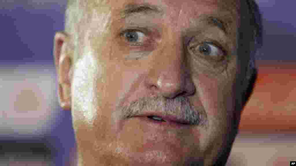 Brazil head coach Luiz Felipe Scolari.