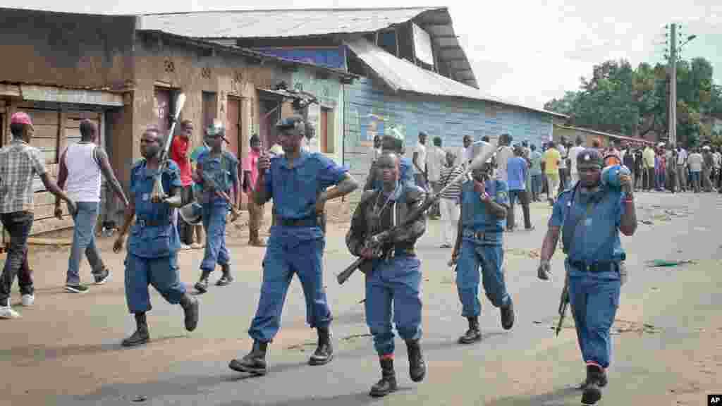 Burundi Political Tensions