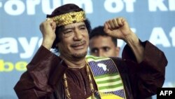 Antigo líder líbio Moammar Gadhafi