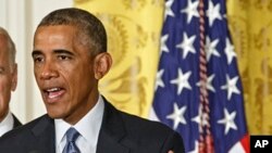 On ne saurait parler de guerre menée par les Etats-Unis contre l’EIIL, mais d'un combat mené « par le monde contre l’EIIL », a dit Barack Obama 