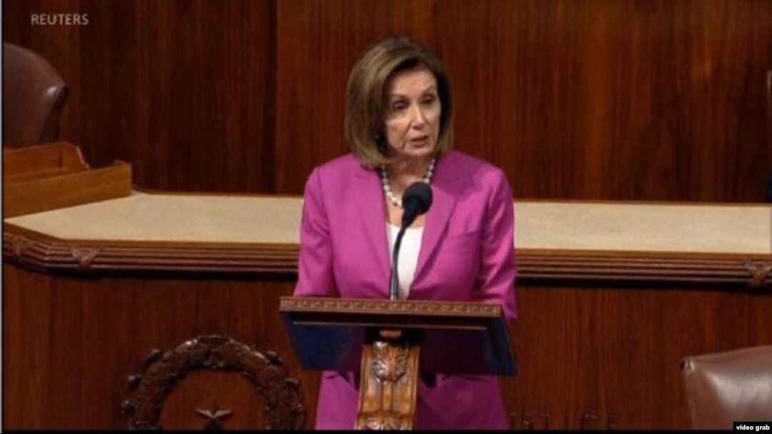 Nancy Pelosi. (Foto: videograb)