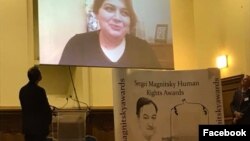 Xədicə İsmayıla “Maqnitski” mükafatı təqdim edilib 