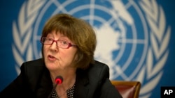 Kirsten Sandberg, presidente do Comité dos Direitos das Crianças da ONU