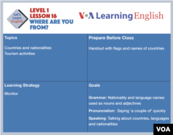 Let's Learn English - Level 1 - Lesson 16