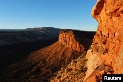 The view from Comb Ridge is pictured in Utah’s Bears Ears area of the Four Corners Region, Utah, Dec. 18, 2016.