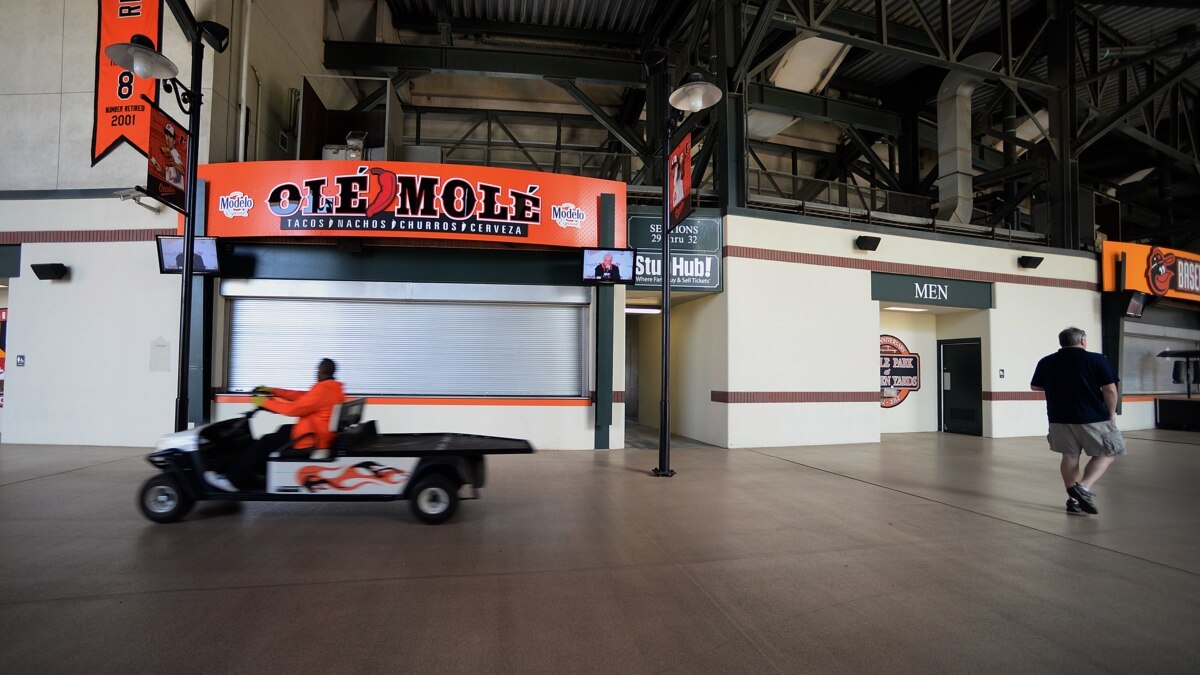 In Empty Camden Yards: Baltimore Orioles Keep Fans Out After Violence