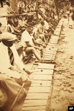 Some of Hugh Tracey’s most important work involved recording the timbila – or xylophone – players of the Chopi people of Mozambique in the 1940s