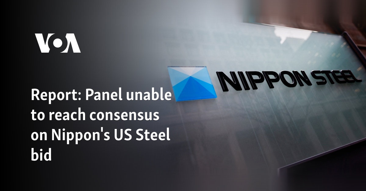 Report: Panel unable to reach consensus on Nippon's US Steel bid