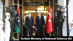 Milli Savunma Bakanı Hulusi Akar, Libya İçişleri Bakanı'nı Ankara'da ağırladı.