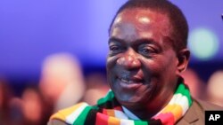 Emmerson Mnangagwa Switzerland Davos Forum