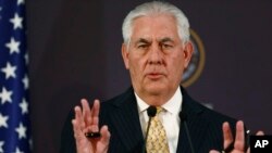 El secretario de Estado, Rex Tillerson, dice que EE.UU. está abierto a conversaciones con Corea del Norte.